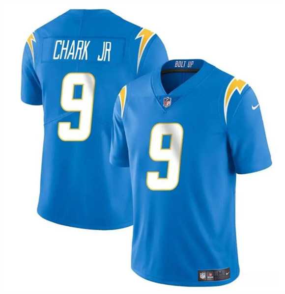 Men & Women & Youth Los Angeles Chargers #9 DJ Chark Jr Blue 2024 Vapor Limited Stitched Jersey->los angeles chargers->NFL Jersey